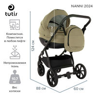 Детская коляска 3 в 1 Tutis Nanni 7 NEW 2024