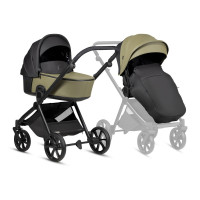 Коляска 2 в 1 Tutis Mio 3+ Leather NEW 2026
