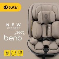 Детское автокресло Tutis Beno, гр.0/1/2/3 (0-36 кг)