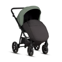 Коляска 3 в 1 Tutis Leo 3+ в комплекте с автокреслом Tutis Beno (0-36 кг), Black (PP209/006) и Базой Isofix (PP210)