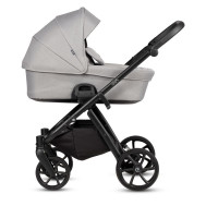 Коляска 3 в 1 Tutis Leo 3+ в комплекте с автокреслом Tutis Beno (0-36 кг), Black (PP209/006) и Базой Isofix (PP210)