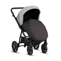 Коляска 3 в 1 Tutis Leo 3+ в комплекте с автокреслом Tutis Beno (0-36 кг), Black (PP209/006) и Базой Isofix (PP210)