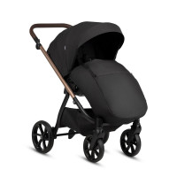 Коляска 4 в 1 Tutis Leo 3+ в комплекте с автокреслом Tutis Beno (0-36 кг), Black (PP209/006) и Базой Isofix (PP210)