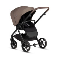 Коляска 3 в 1 Tutis Leo 3+ в комплекте с автокреслом Tutis Beno (0-36 кг), Black (PP209/006) и Базой Isofix (PP210)