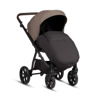 Коляска 3 в 1 Tutis Leo 3+ в комплекте с автокреслом Tutis Beno (0-36 кг), Black (PP209/006) и Базой Isofix (PP210)
