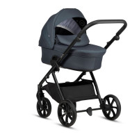 Коляска 3 в 1 Tutis Leo 3+ в комплекте с автокреслом Tutis Beno (0-36 кг), Black (PP209/006) и Базой Isofix (PP210)