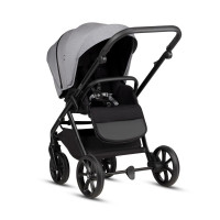 Коляска 3 в 1 Tutis Leo 3+ в комплекте с автокреслом Tutis Beno (0-36 кг), Black (PP209/006) и Базой Isofix (PP210)