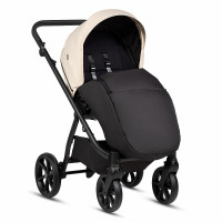 Коляска 3 в 1 Tutis Leo 3+ в комплекте с автокреслом Tutis Beno (0-36 кг), Black (PP209/006) и Базой Isofix (PP210)