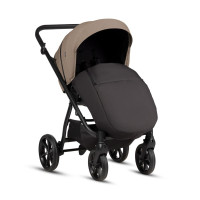 Коляска 3 в 1 Tutis Leo 3+ в комплекте с автокреслом Tutis Beno (0-36 кг), Black (PP209/006) и Базой Isofix (PP210)