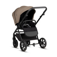 Коляска 3 в 1 Tutis Leo 3+ в комплекте с автокреслом Tutis Beno (0-36 кг), Black (PP209/006) и Базой Isofix (PP210)