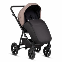 Коляска 3 в 1 Tutis Leo 3+ в комплекте с автокреслом Tutis Beno (0-36 кг), Black (PP209/006) и Базой Isofix (PP210)