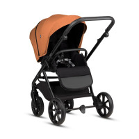 Коляска 3 в 1 Tutis Leo 3+ в комплекте с автокреслом Tutis Beno (0-36 кг), Black (PP209/006) и Базой Isofix (PP210)
