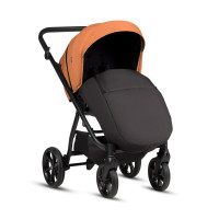 Коляска 3 в 1 Tutis Leo 3+ в комплекте с автокреслом Tutis Beno (0-36 кг), Black (PP209/006) и Базой Isofix (PP210)