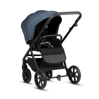 Коляска 4 в 1 Tutis Leo 3+ в комплекте с автокреслом Tutis Beno (0-36 кг), Black (PP209/006) и Базой Isofix (PP210)