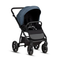 Коляска 3 в 1 Tutis Leo 3+ в комплекте с автокреслом Tutis Beno (0-36 кг), Black (PP209/006) и Базой Isofix (PP210)