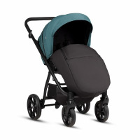 Коляска 4 в 1 Tutis Leo 3+ в комплекте с автокреслом Tutis Beno (0-36 кг), Black (PP209/006) и Базой Isofix (PP210)
