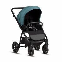 Коляска 3 в 1 Tutis Leo 3+ в комплекте с автокреслом Tutis Beno (0-36 кг), Black (PP209/006) и Базой Isofix (PP210)