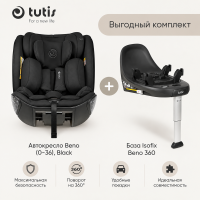 Детское автокресло Tutis Beno, гр.0/1/2/3 (0-36 кг)